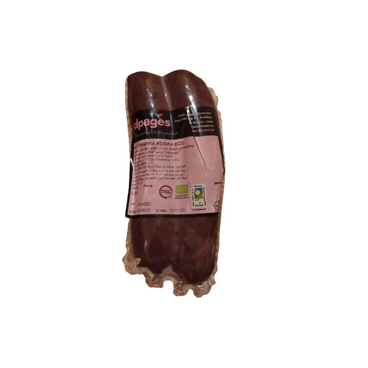 Botifarra negra (1 unitat, 250gr aprox) 24.01Eur/Kg